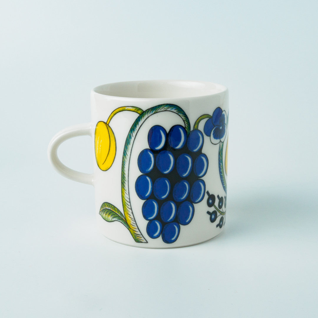 パラティッシ マグカップ 240ml ブルー&イエロー