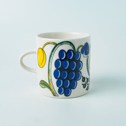 パラティッシ マグカップ 240ml ブルー&イエロー