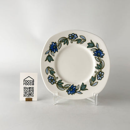 Art Nouveau Blue アールヌーボーブルー ケーキプレートL