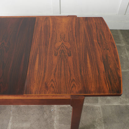 ブラジリアンローズウッド エクステンションダイニングテーブル