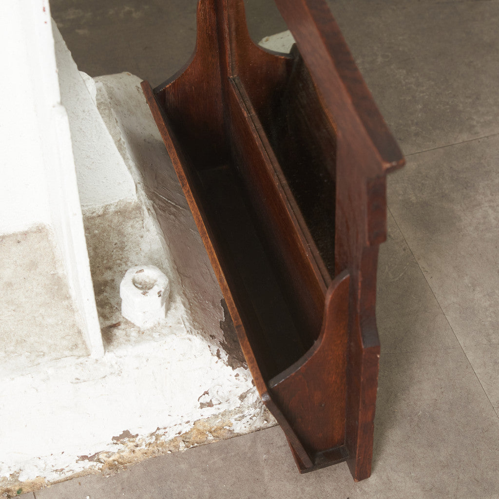 英国アンティーク アーツアンドクラフツ様式 ウォールミラー