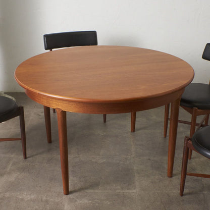ヴィンテージ エクステンション ラウンドダイニングテーブル