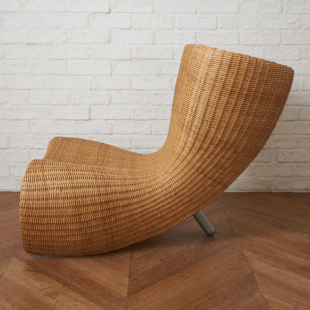WICKER CHAIR 1990