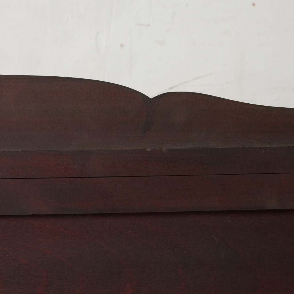 アンティーク ストリップド加工 ガラスキャビネット