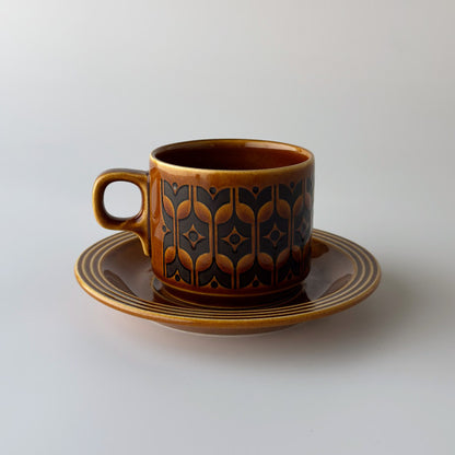 HEIRLOOM エアルーム カップ&ソーサー Autumn brown