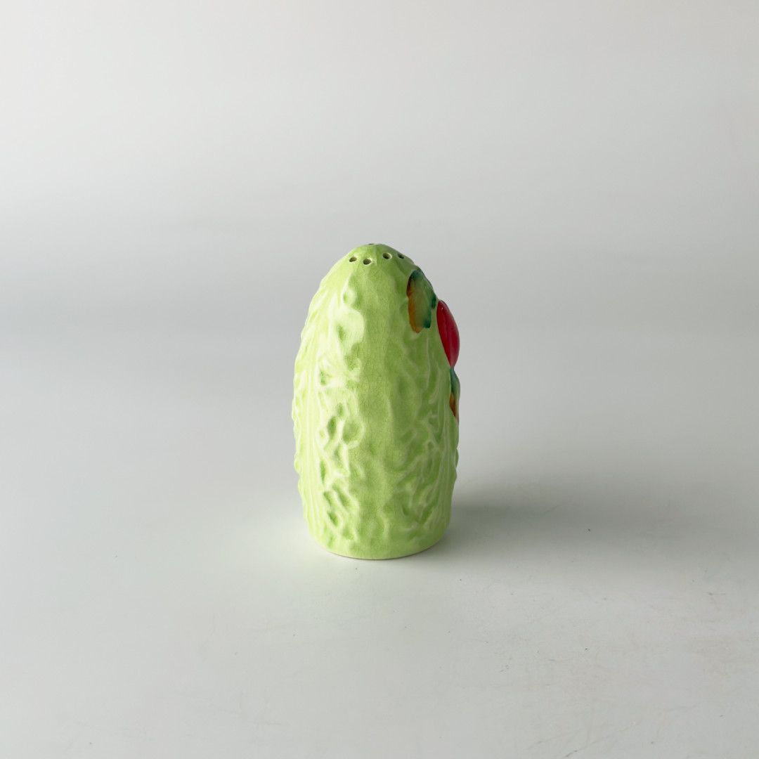 ヴィンテージ キャベツモチーフ ソルトシェーカー
