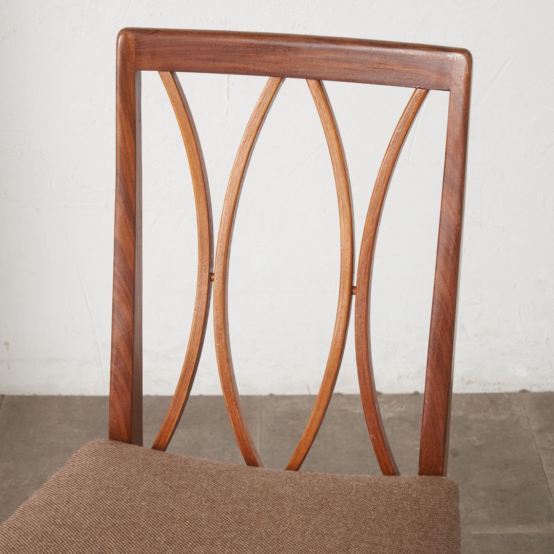 Fresco X-BACK カーブバックチェア(4556D) / 張替済