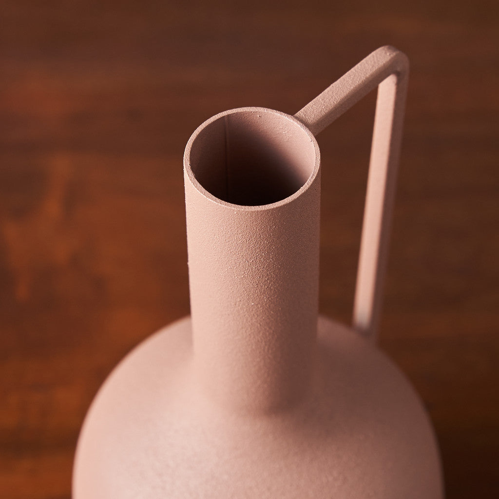 アイアンフラワーベース ダスティピンク