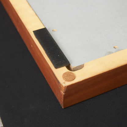 チェリー材 壁掛けCDラック