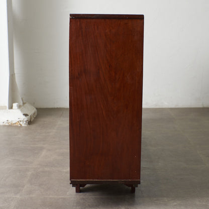 英国ヴィンテージ ナローブックケース