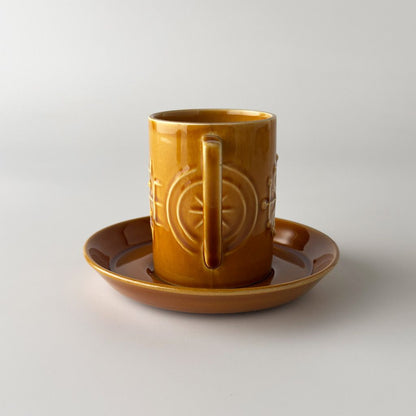 Totem トーテム カップ＆ソーサー ブラウン