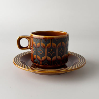Heirloom エアルーム カップ&ソーサー Autumn brown