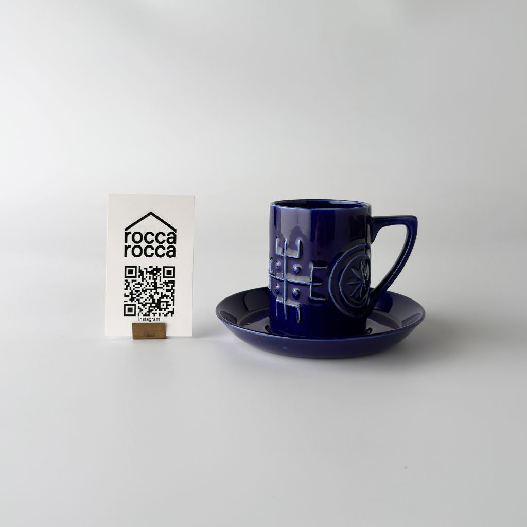 Totem トーテム カップ＆ソーサー ブルー