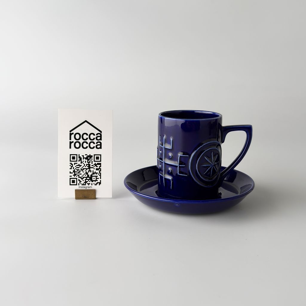 Totem トーテム カップ＆ソーサー ブルー