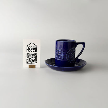 Totem トーテム カップ＆ソーサー ブルー