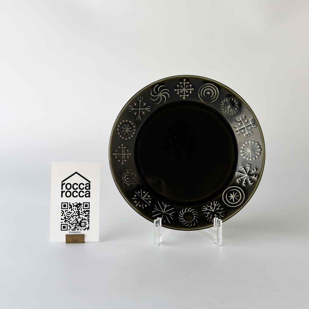 Totem トーテム ケーキプレート グリーン