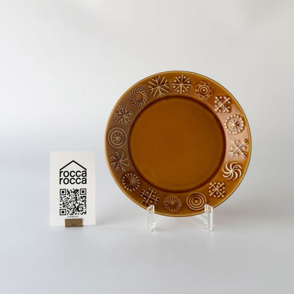 Totem トーテム ケーキプレート ディープブラウン