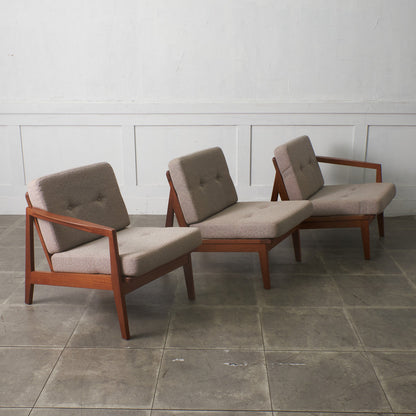 ヴィンテージ 3人掛け セパレートソファ