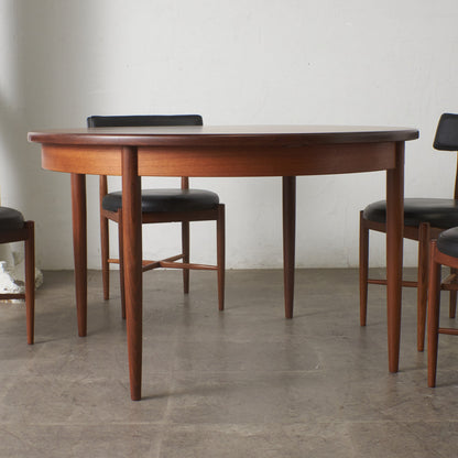 エクステンション ラウンドダイニングテーブル