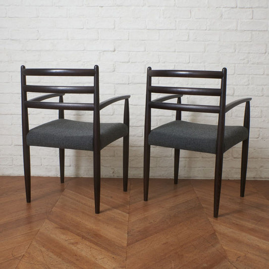 CIGARRO アームチェア 2脚セット / 張替済