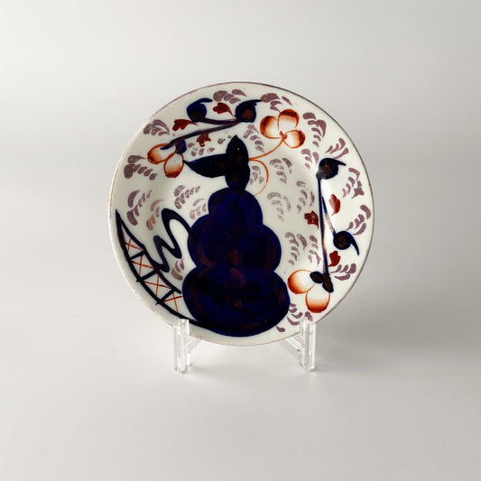 Gaudy Welsh ゴーディ・ウェルシュ ケーキプレート