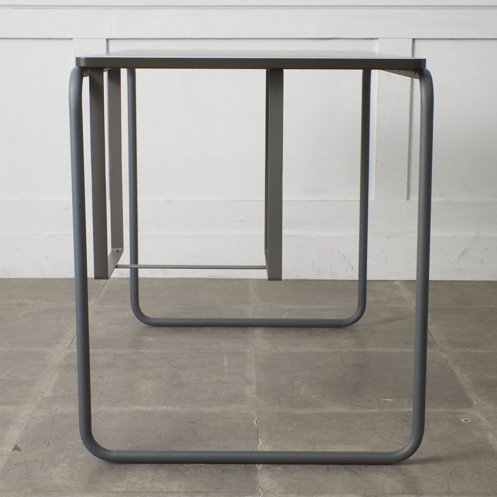THONET 無印良品　スチールパイプデスク・Ｍ／ダークグレー　トーネット THONET スチールパイプデスク M ダークグレー – rocca rocca