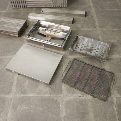 ガーデンユニットテーブル & グリル セット