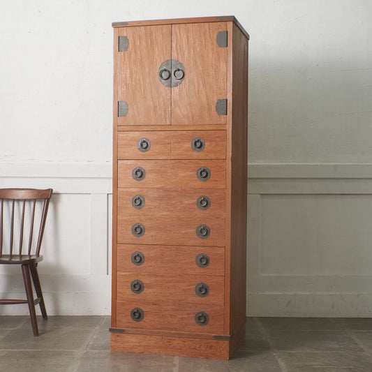 屋久杉 浮造り箪笥