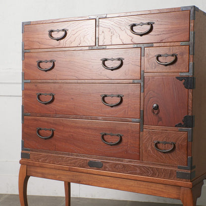 リメイク品 欅材 和箪笥