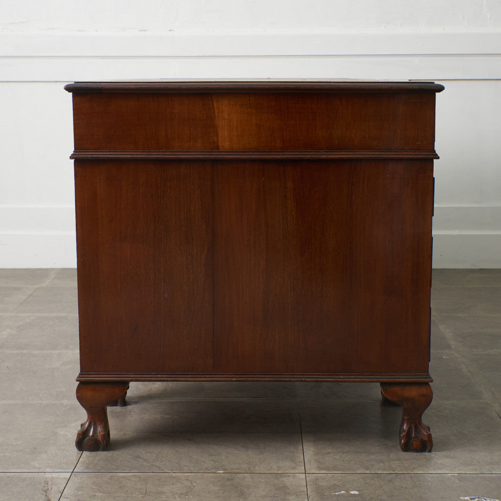 西欧アンティーク 両袖デスク