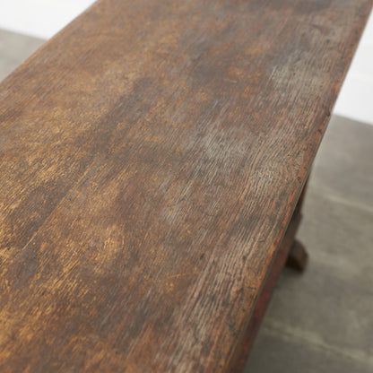 オランダ民芸 オーク材 サイドボード