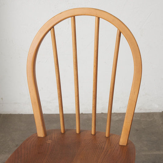 4本スポーク フープバックチェア