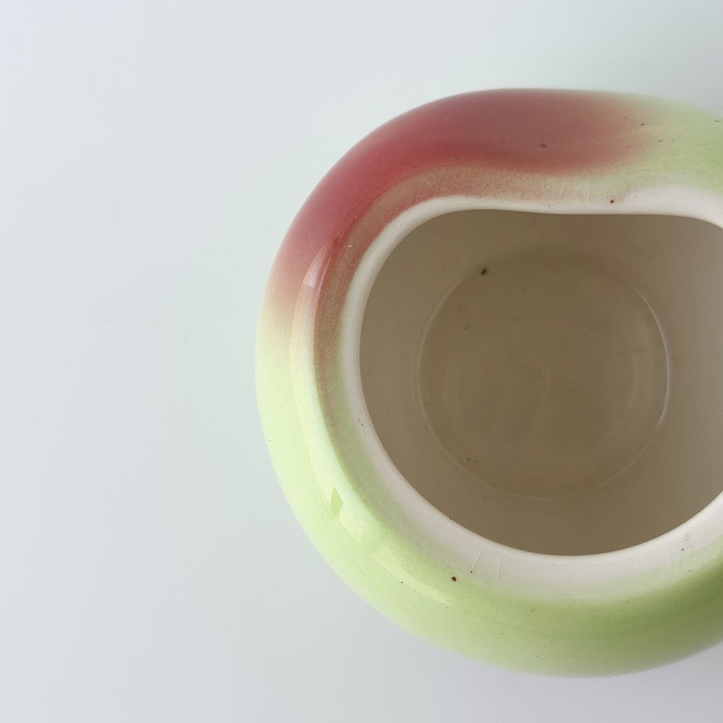ヴィンテージ りんごモチーフ マスタードポット