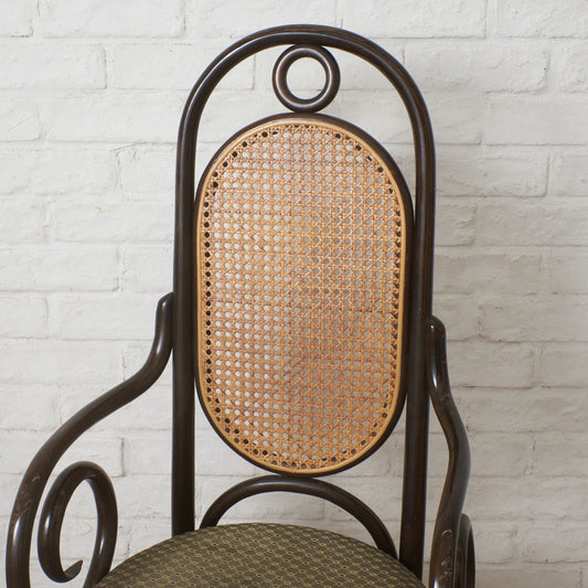 籐張り ベントウッドサイドチェア / ダイニングチェア