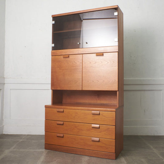 英国ヴィンテージ ウォールユニット キャビネット