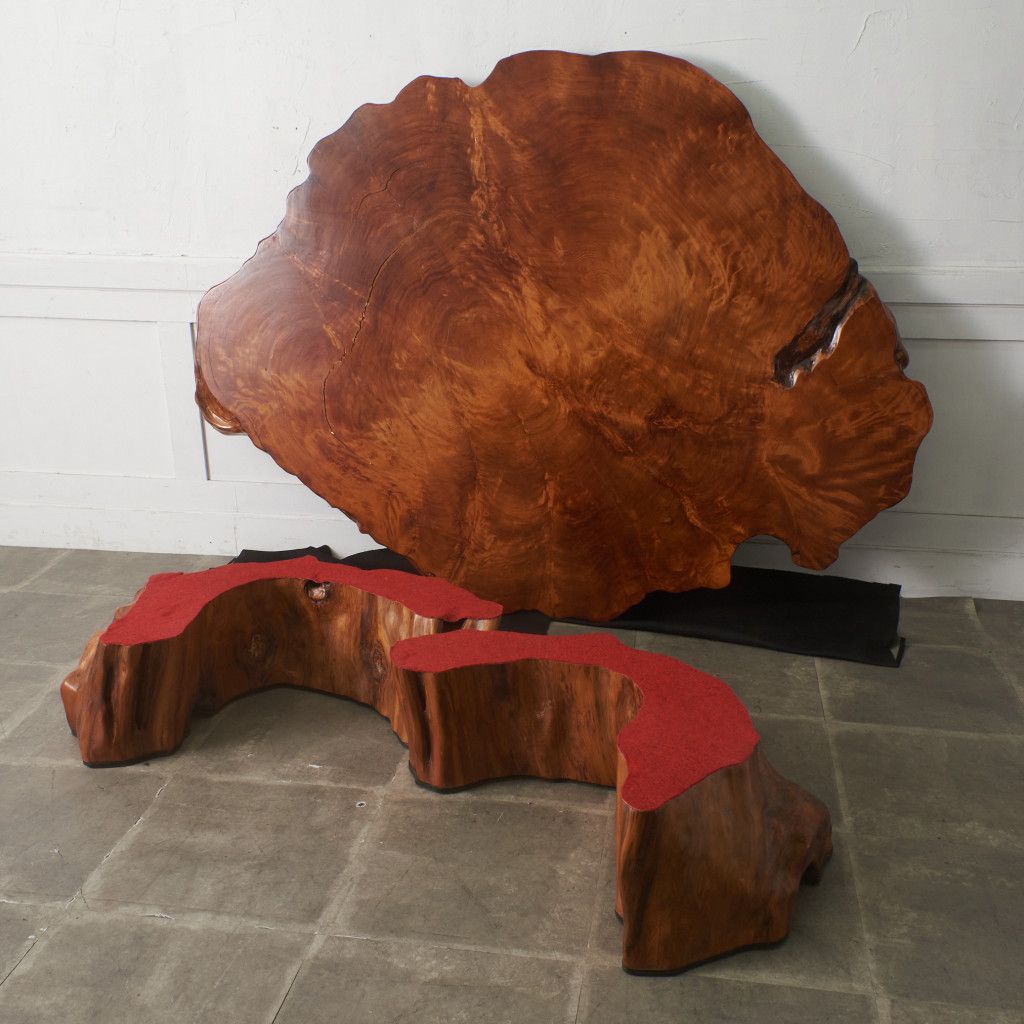 屋久杉 一枚板 座卓