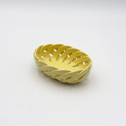 イタリア製 ヴィンテージ セラミックバスケット