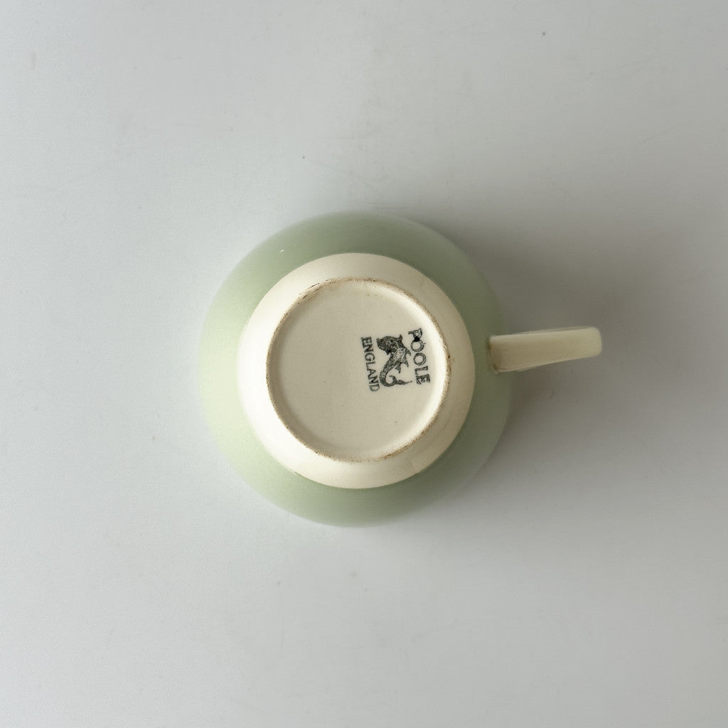 Twintone ツイントーン カップ＆ソーサー Celadon