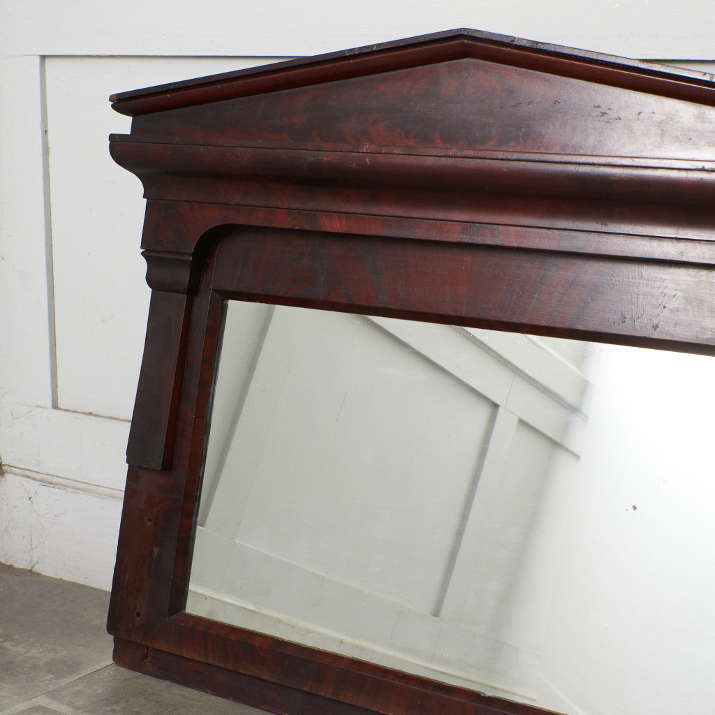 西洋アンティーク オーバーマントルミラー