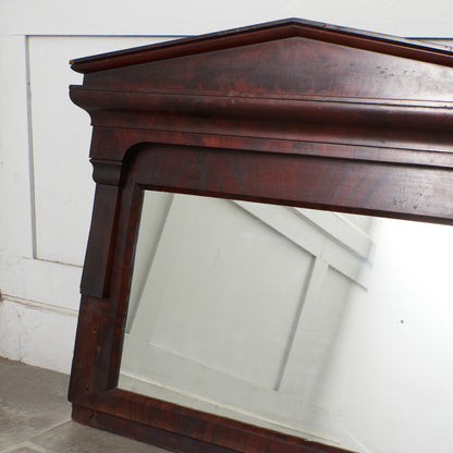 西洋アンティーク オーバーマントルミラー