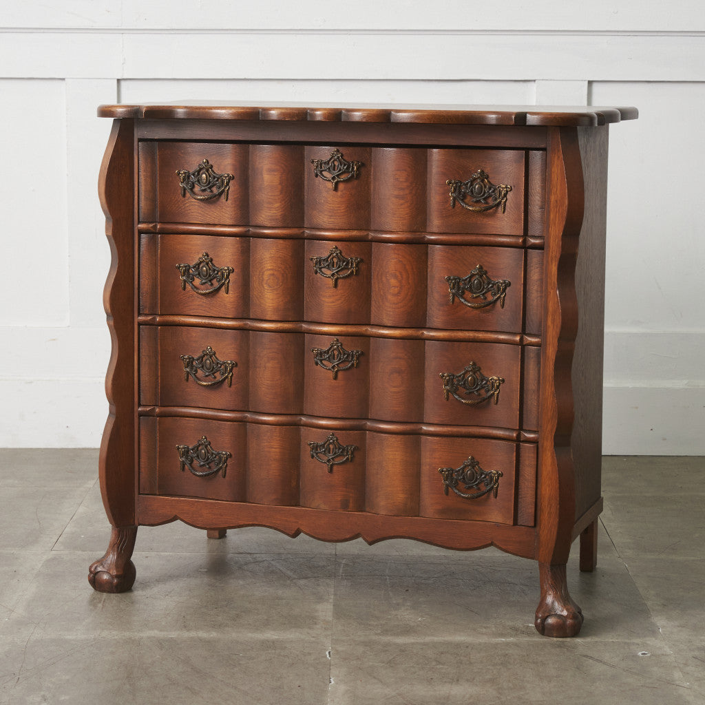 フランス クラシック 4段チェスト