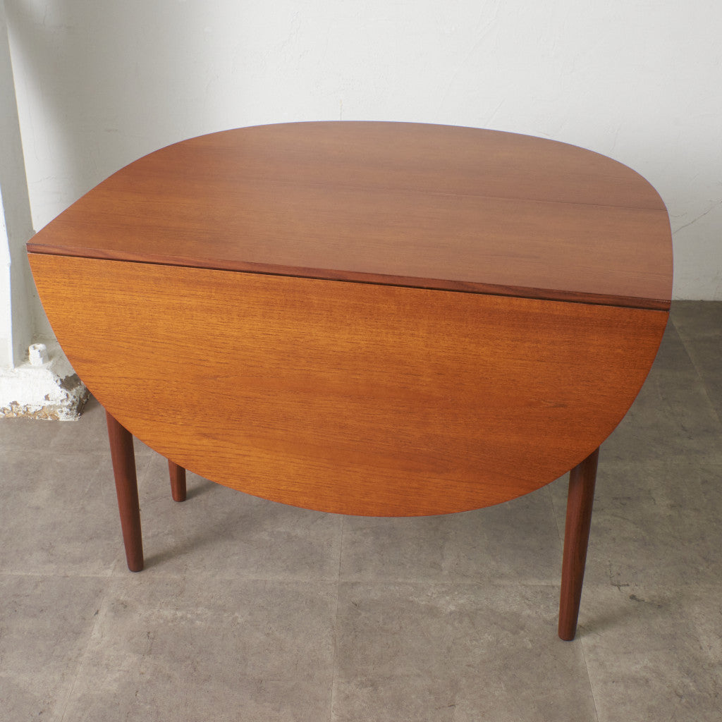 ドロップリーフ ゲートレッグテーブル (4396)