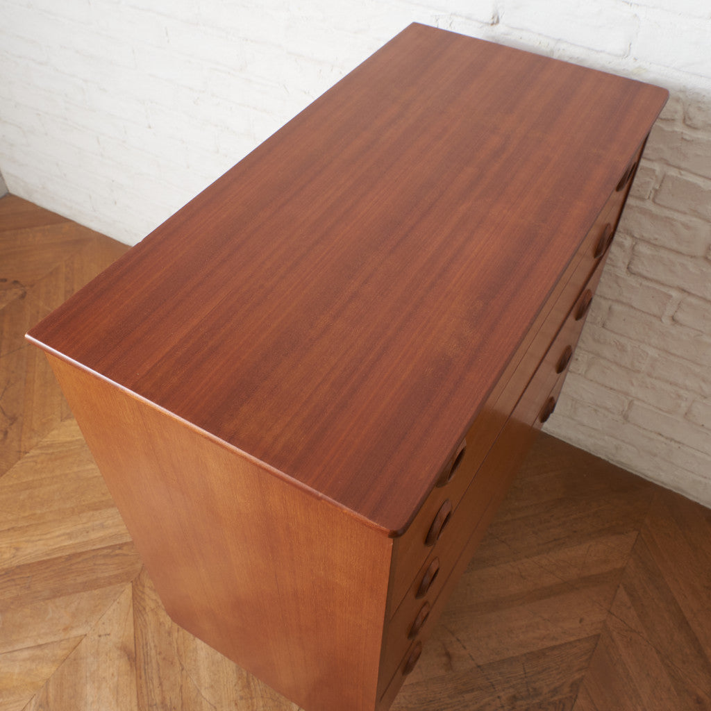 北欧ヴィンテージ 5段 チェスト