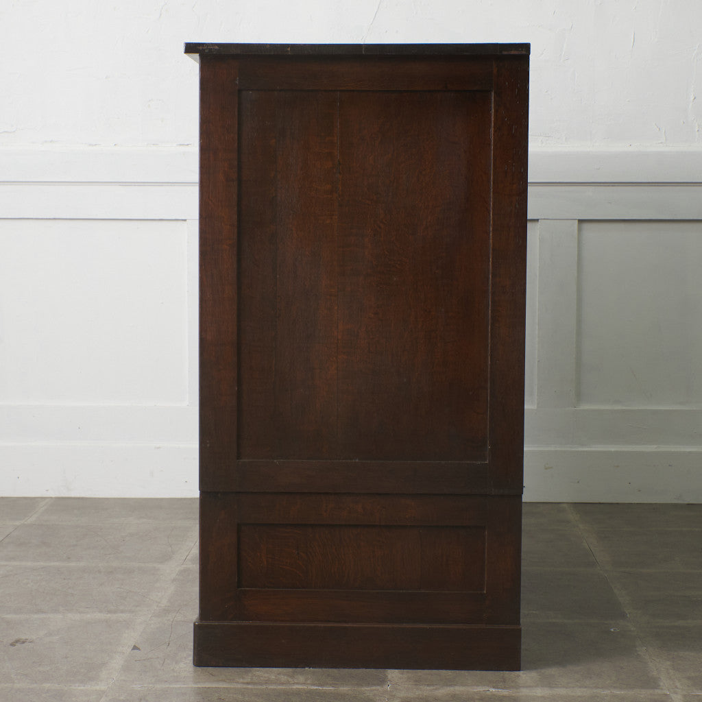 日本製 古い木製 蛇腹扉キャビネット｜rocca rocca