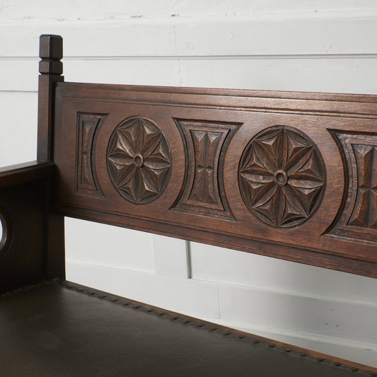 神戸洋家具 オーク材 ベンチ