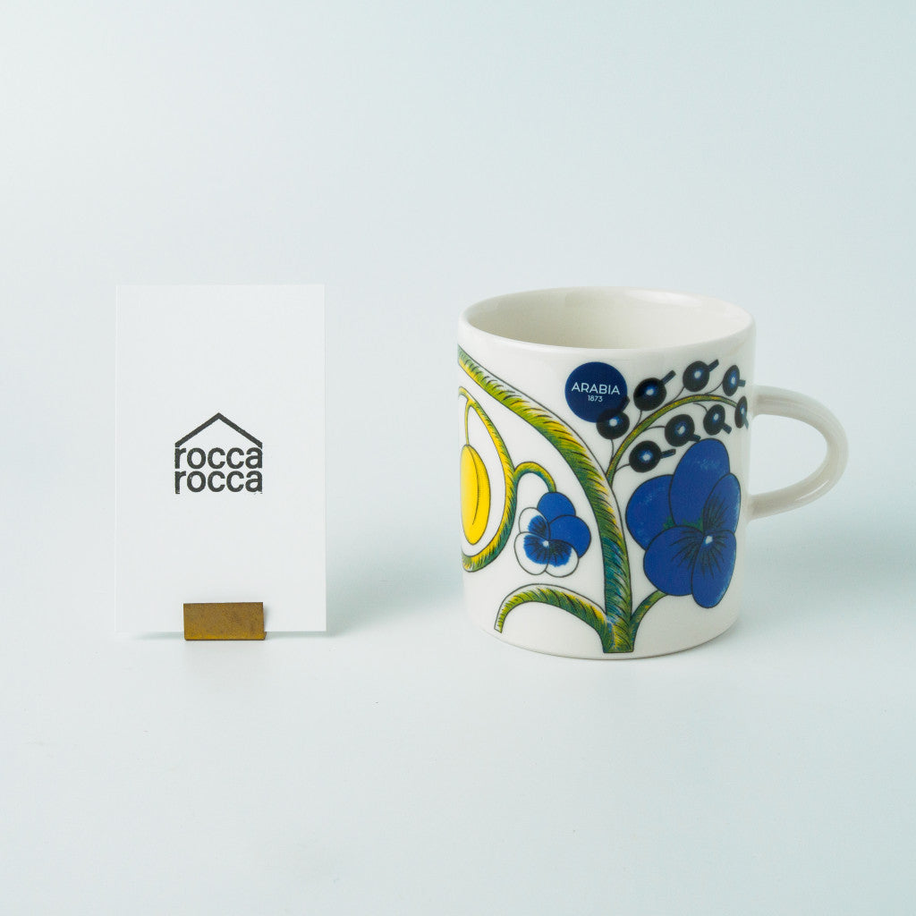 パラティッシ マグカップ 240ml ブルー&イエロー