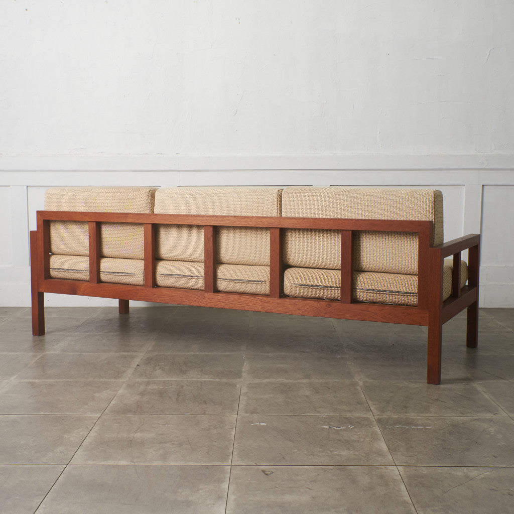 ヴィンテージ チーク材 3人掛けソファ – rocca rocca