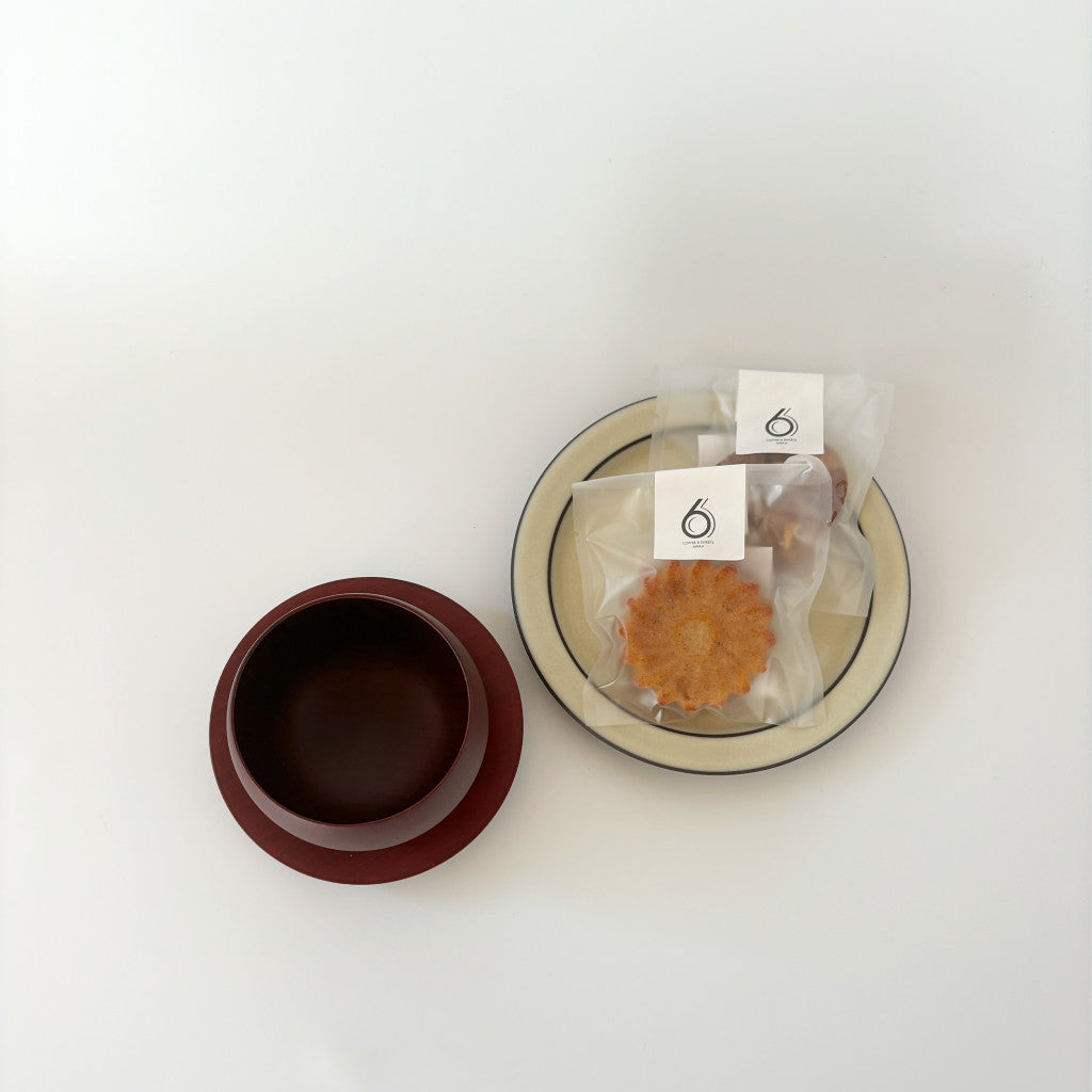 カップ & ソーサー TSUBO ブラウン