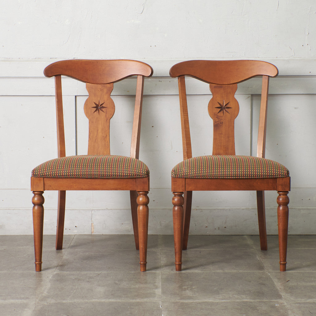 ETHAN ALLEN ダイニングチェア 2脚セット