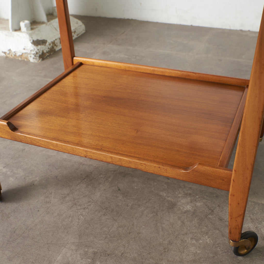 英国ヴィンテージ ドロップリーフトロリーワゴン